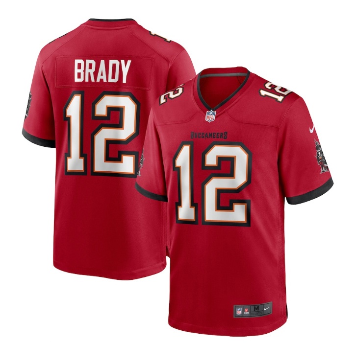 2 Units NFL Tom Brady Tampa Bay Buccaneers Replica Jersey Size Medium
