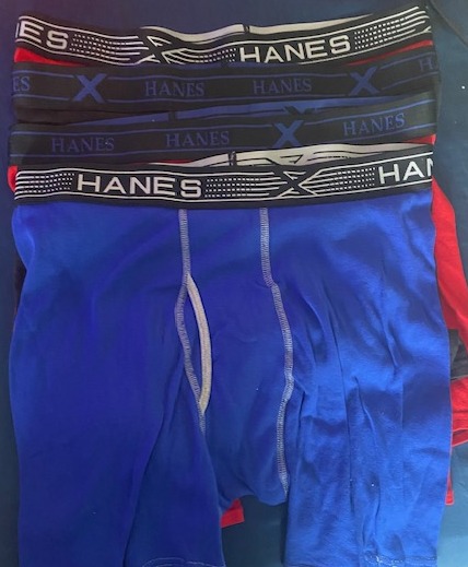 4 Pair Hanas Men's Underwear Size X-Large 
