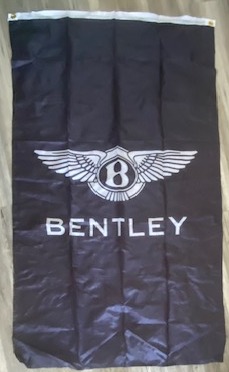 Bentley Flag 3 × 5 Feet w/ 2 Brass Washers