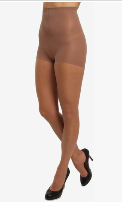 Donna Karan Lace Thigh High DK 33 Beige Tall