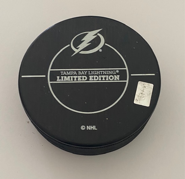 Tampa Bay Lightning Hockey Puck 2015 Eastern Conference Championship puck