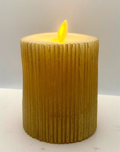 Luminara Moving Flame Pillar Candle Property Room