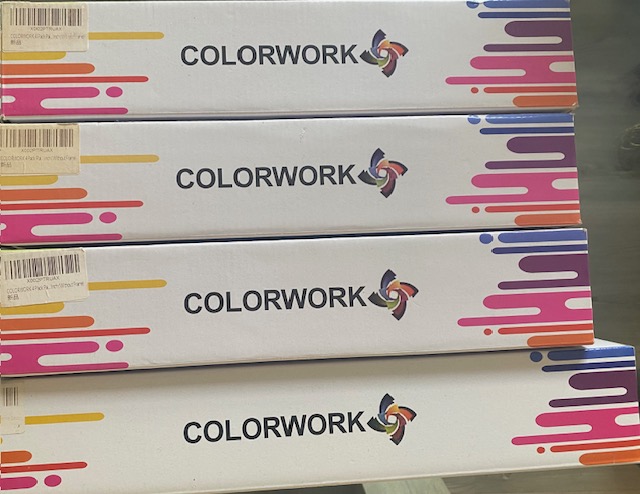 COLORWORK Paint by Numbers kits 4 Units