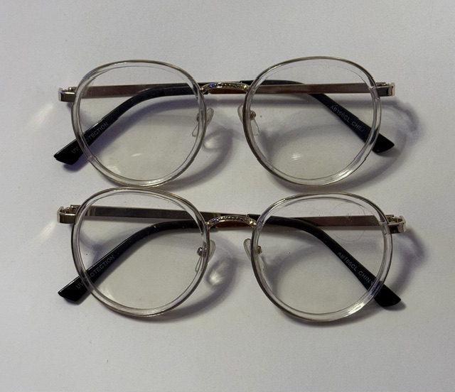 2 Pair of Round Vintage-Style Optical Frames