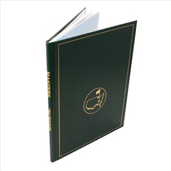 Signed Arnold Palmer Autograph 2000 Masters Tournament Annual Hardcover Book Augusta