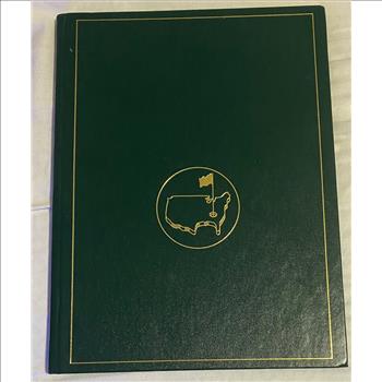 Signed Arnold Palmer Autograph 2000 Masters Tournament Annual Hardcover Book Augusta