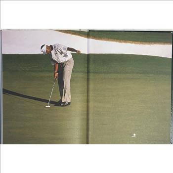 Signed Arnold Palmer Autograph 2000 Masters Tournament Annual Hardcover Book Augusta