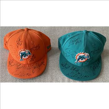 NFL Miami Dolphins Autographed Hats