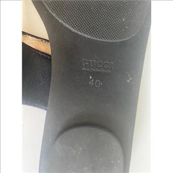 Gucci Marmont Leather Sandal Size 40 / US9