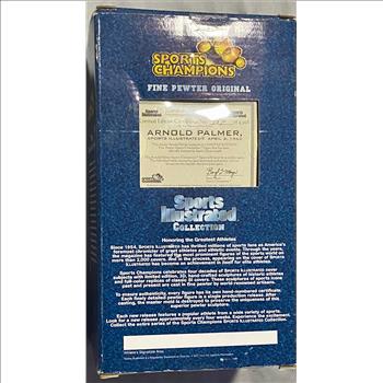 Arnold Palmer Sports Illustrated Fine Pewter Figure
