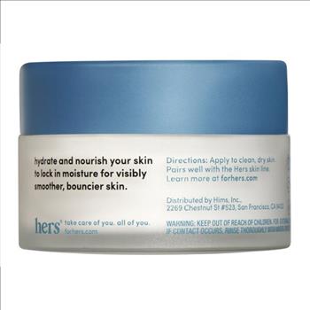 2 Units hers Hydro Bounce Moisturizer, 1.7 OZ