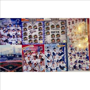 25 Assorted MLB Team Photos 