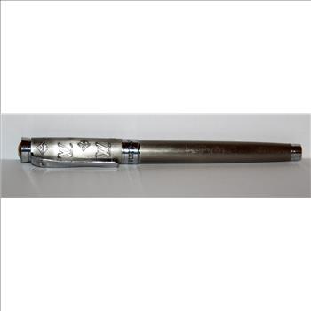 LOUIS VUITTON Ballpoint Pen Metallic Silver