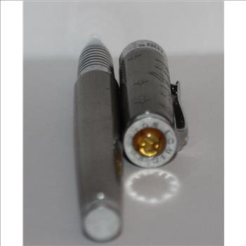 LOUIS VUITTON Ballpoint Pen Metallic Silver