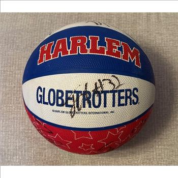 NFL football signed by players