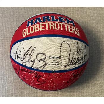 NFL football signed by players