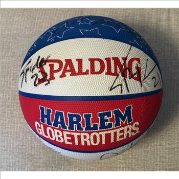 NFL football signed by players