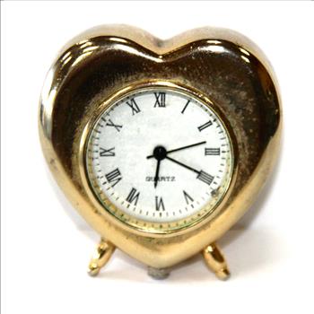 Mini Heart Clock Circa 1967