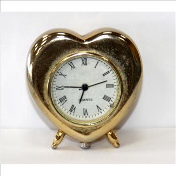 Mini Heart Clock Circa 1967