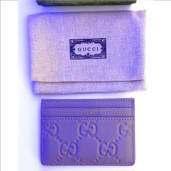 Gucci GG Emblem Card Wallet 