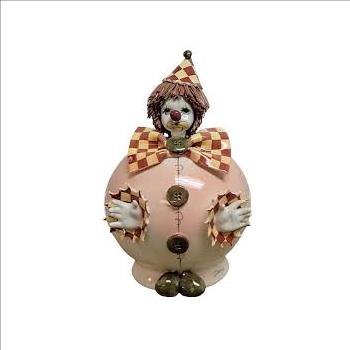  Zampiva Porcelain Clown Figurine Retail $148.00