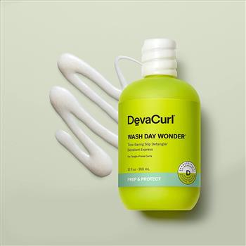DevaCurl Wash Day Wonder Time-Saving Slip Detangler 12 Fl oz 