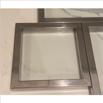 Three Glass Trays 