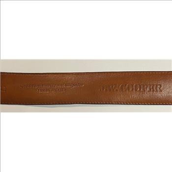 J.W. Cooper Alligator Belt Size 42 Retail $299.99