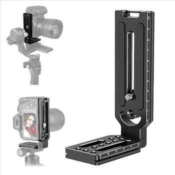 Noah DSLR Camera L Bracket Vertical Horizontal Switching Tripod Quick Release 
