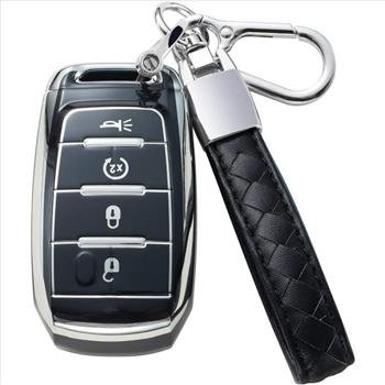 Dodge Rm Key Fob Cover With Lanyard Key Chain 