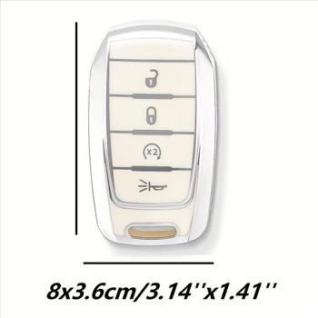 Dodge Rm Key Fob Cover With Lanyard Key Chain 