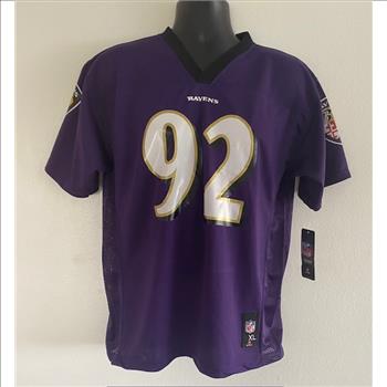 NFL Baltimore Ravens Haloti Ngata Replica Jersey # 92 Size Youth X-Large
