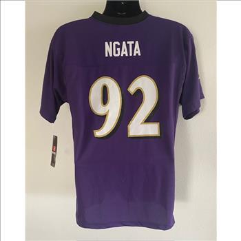 NFL Baltimore Ravens Haloti Ngata Replica Jersey # 92 Size Youth X-Large