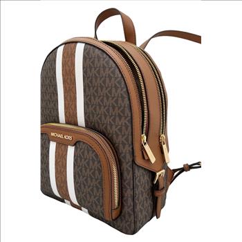 Michael Kors Jaycee Backpack Brown MK Retail $278.99