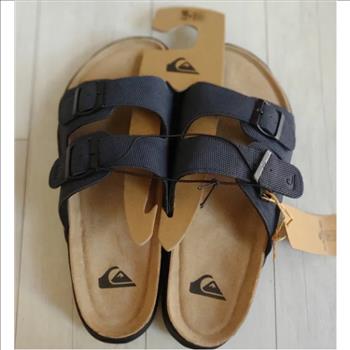 QUIKSILVER Embark Deck Double Strap Sandals Slides Size 12