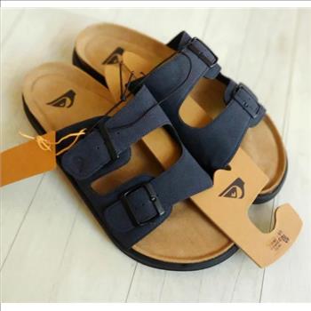 QUIKSILVER Embark Deck Double Strap Sandals Slides Size 12