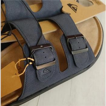 QUIKSILVER Embark Deck Double Strap Sandals Slides Size 12