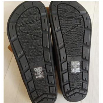 QUIKSILVER Embark Deck Double Strap Sandals Slides Size 12