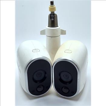 2 pcs Arlo Wireless Home Security Night Vision Camera