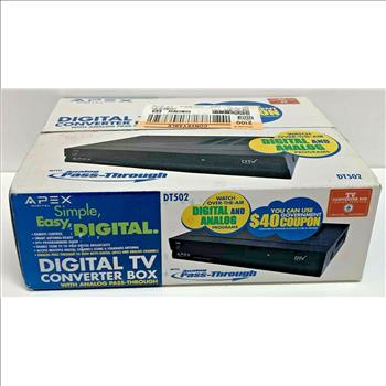 Apex Digital TV Converter Box 