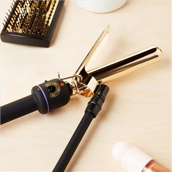 Hot Tools Pro Artist 24K Gold Marcel Iron | Long Lasting Curls, Waves (1 in)