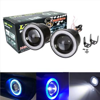 LED Fog Angel Eyes Car Lamp NIB