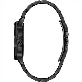 BULOVA Men's Phantom Black Stainless Steel/Crystal Bracelet Watch