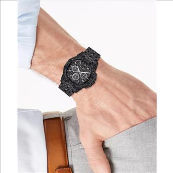 BULOVA Men's Phantom Black Stainless Steel/Crystal Bracelet Watch