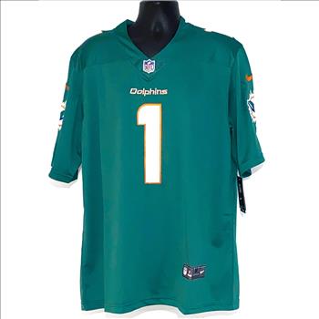 NFL Miami Dolphins Tua Tagovailoa Replica Jersey Size Medium