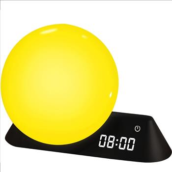 Smart Wake Up Light Sunrise Time Clock 