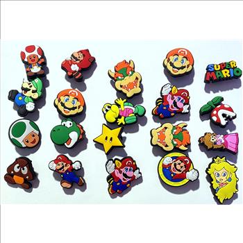 50pcs Authentic Mix Combo Crocs Charms Jibbitz Charms for Shoes