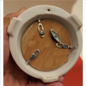 Walt Disney Mickey Mouse Conductor Ceramic Wind Up Music Box