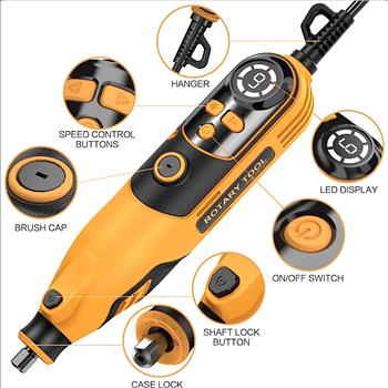 Noah Rotary Tool Kit 180pcs Rotary Tool