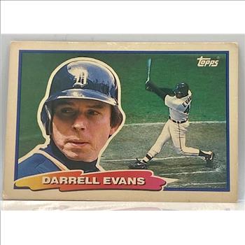 Darrel Evans Baseball Card Tops